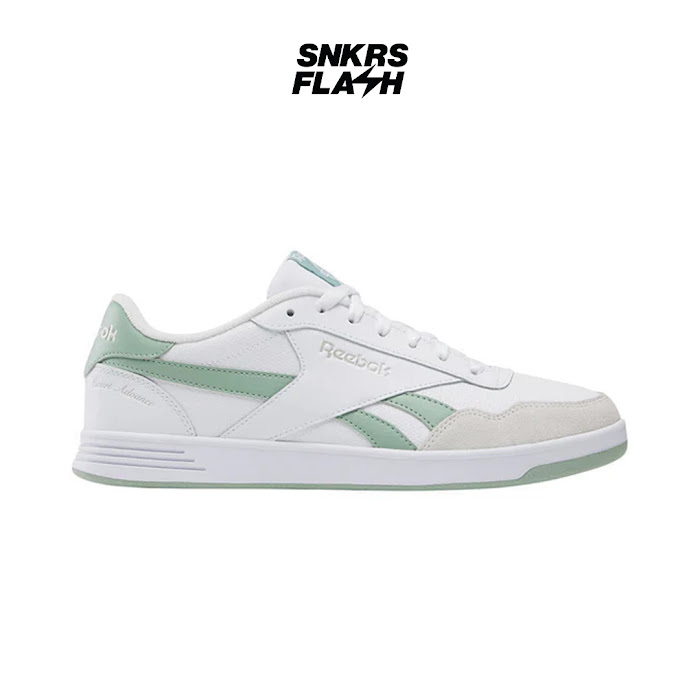 REEBOK COURT ADVANCE WHITE HYBRID GREEN - 100208947 - Size 38.5