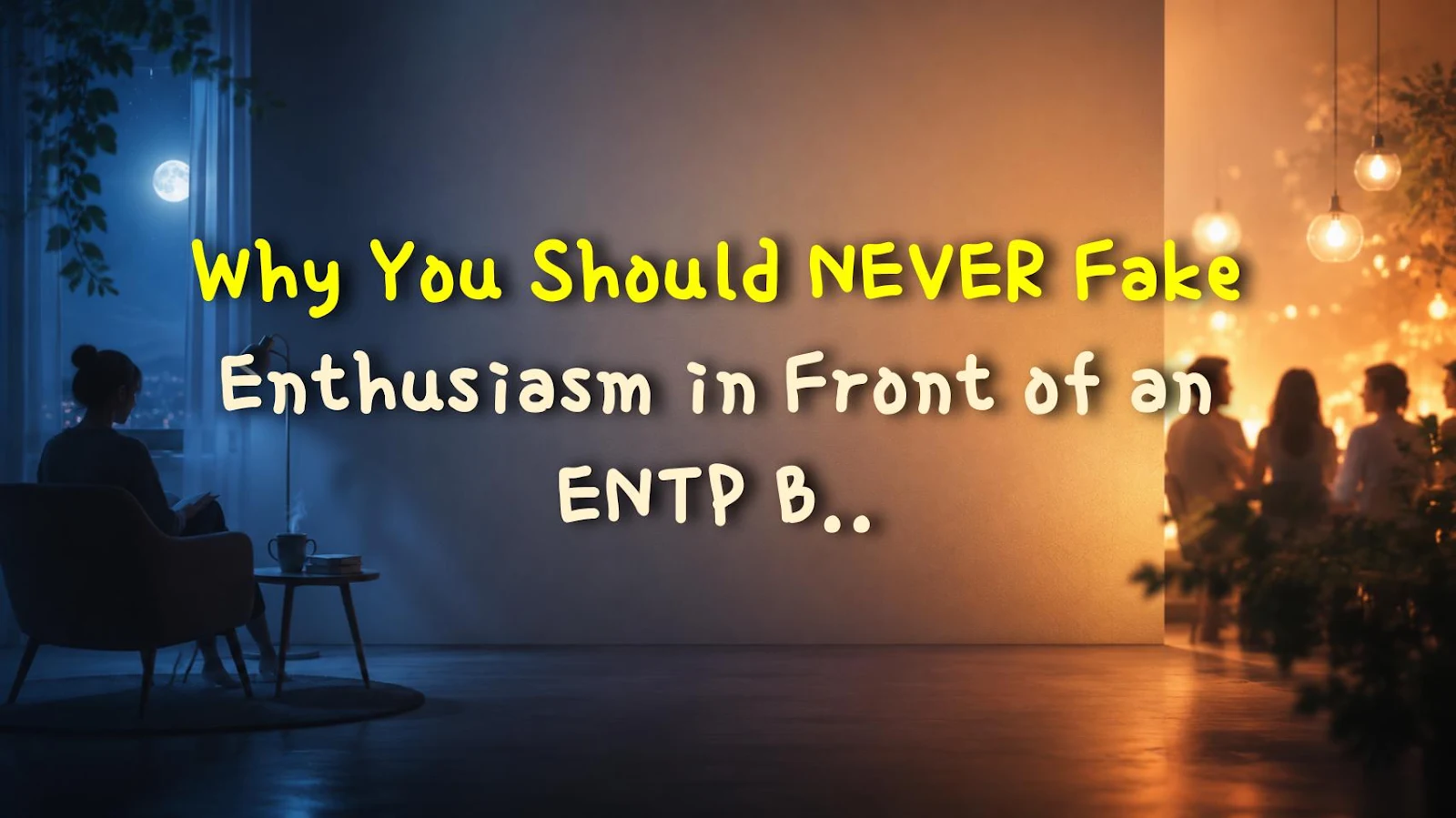 Why You Should NEVER Fake Enthusiasm in Front of an ENTP Boss