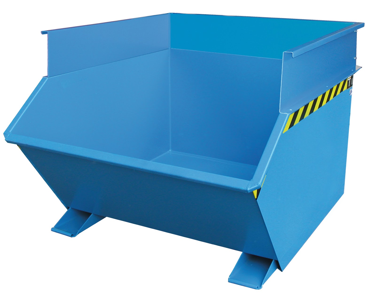 Kiepcontainer GU 1000, gelakt, Lichtblauw