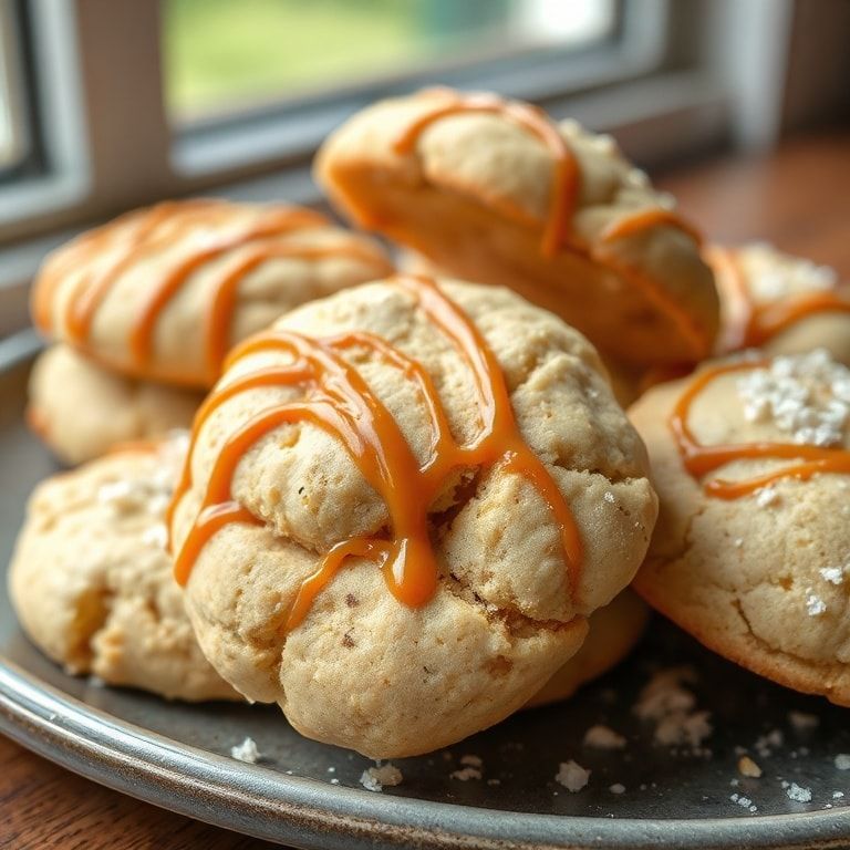 Salted Caramel White Chocolate Cookies Easy Recipe for Quick Family Sweet Treats
