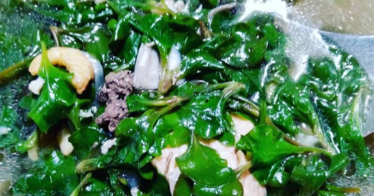 Canh rau xà lách xoong Nhật