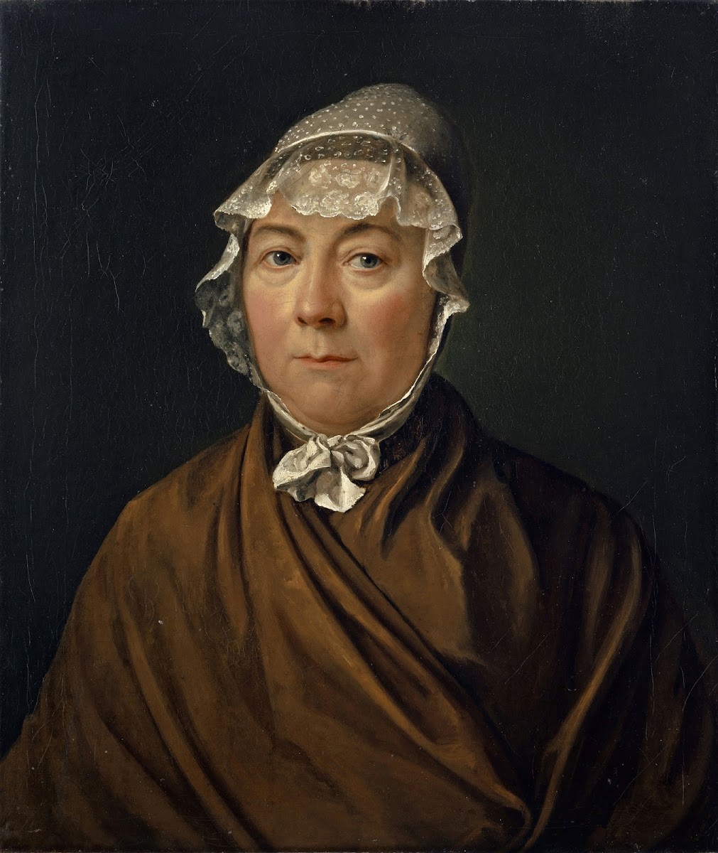 Portrait of the Artists Mother Maria Magdalena Miville Lotz II 1824