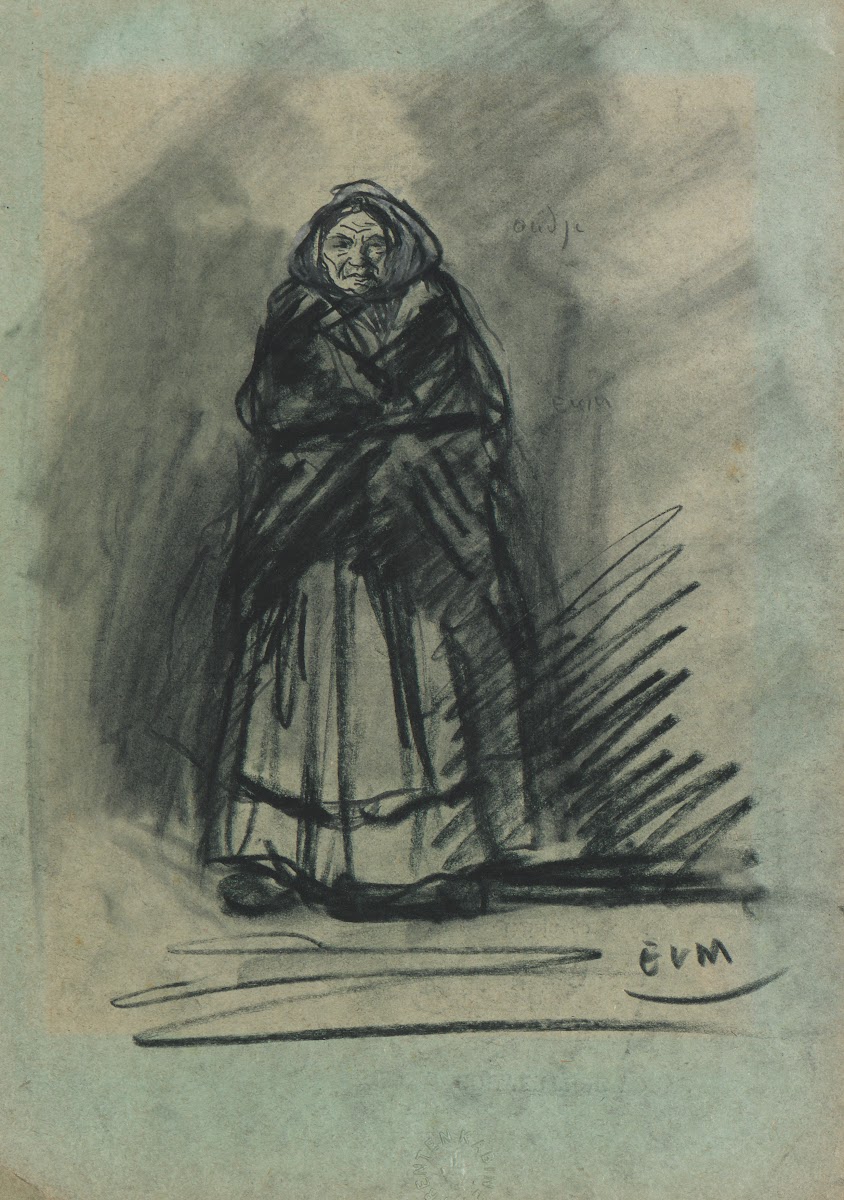 Oude vrouw 1899