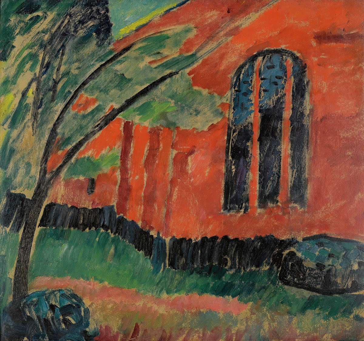 Kirche Im Prerow Church In Prerow circa 1911