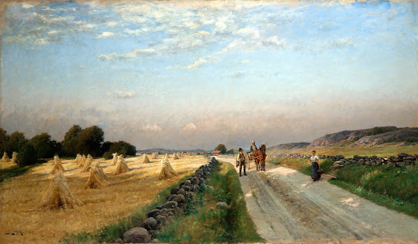 Autumn Landscape From Hisingen GöTeborg 1884
