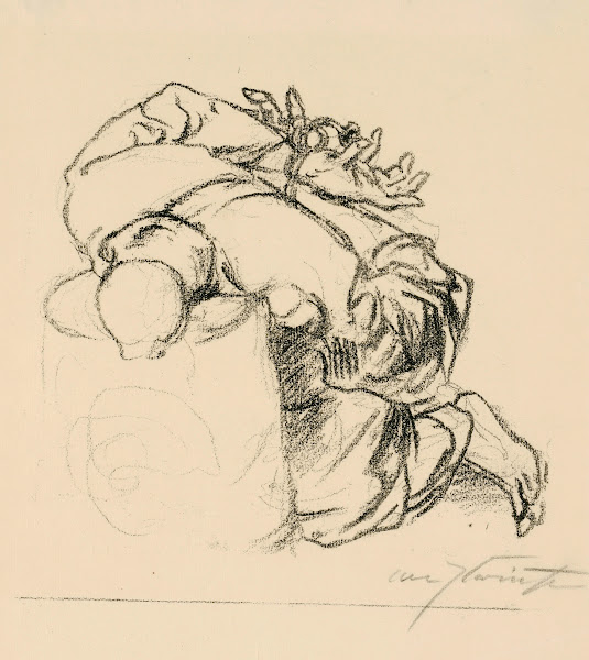 Gefesselte Figur ev Isaak 1920