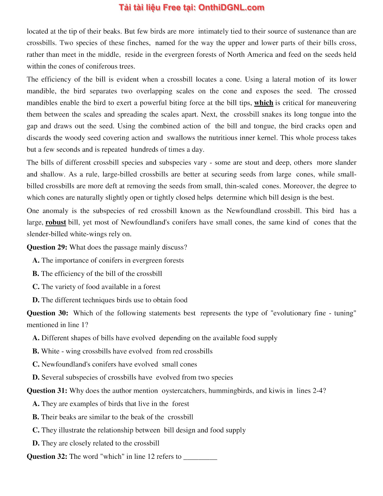 660 bài tập môn Tiếng Anh - Ôn thi ĐGNL ĐHBK Hà Nội Phần 8