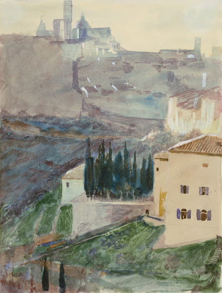 View of Siena 1889