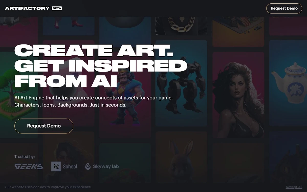 Captura de artifactory.ai
