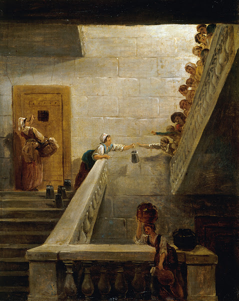 Le Ravitaillement des prisonniers à la prison de Saint Lazare 1794