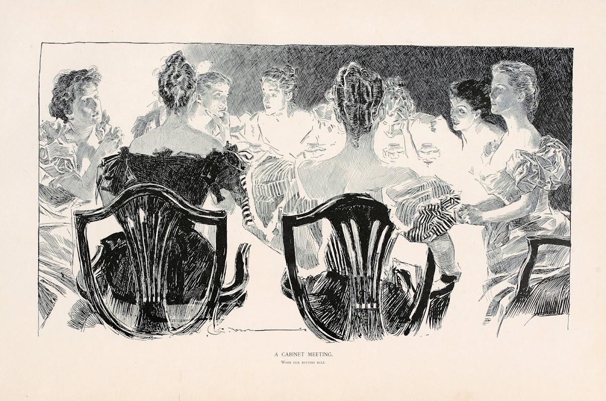 A cabinet meeting 1896