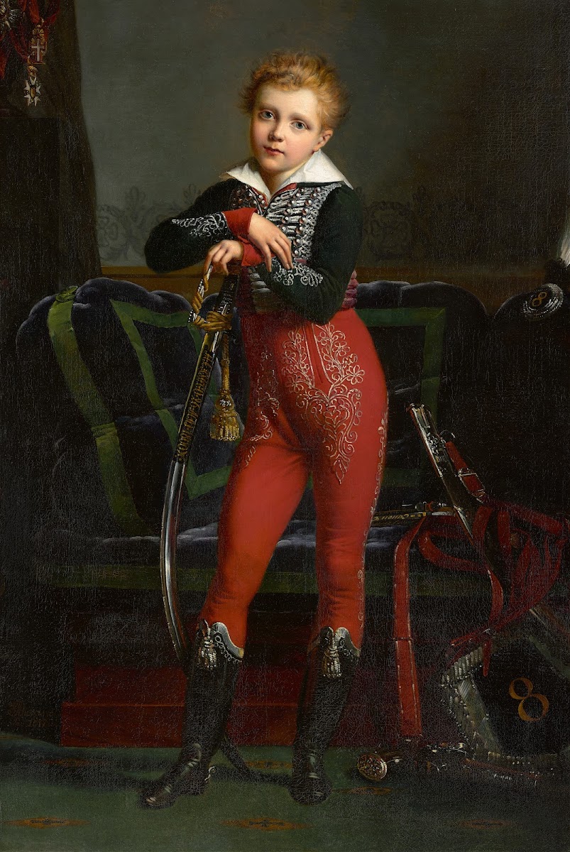 Portrait Of Achille Deban de Laborde 1817