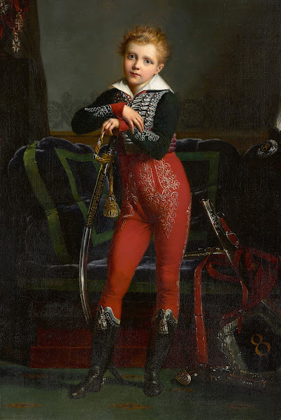 Portrait Of Achille Deban de Laborde 1817
