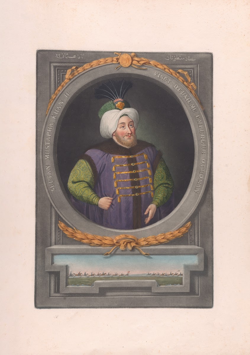 A series of portraits of the emperors of Turkey Pl28 1815