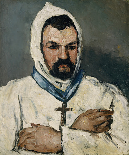 Antoine Dominique Sauveur Aubert born 1817 the Artists Uncle as a Monk 1866