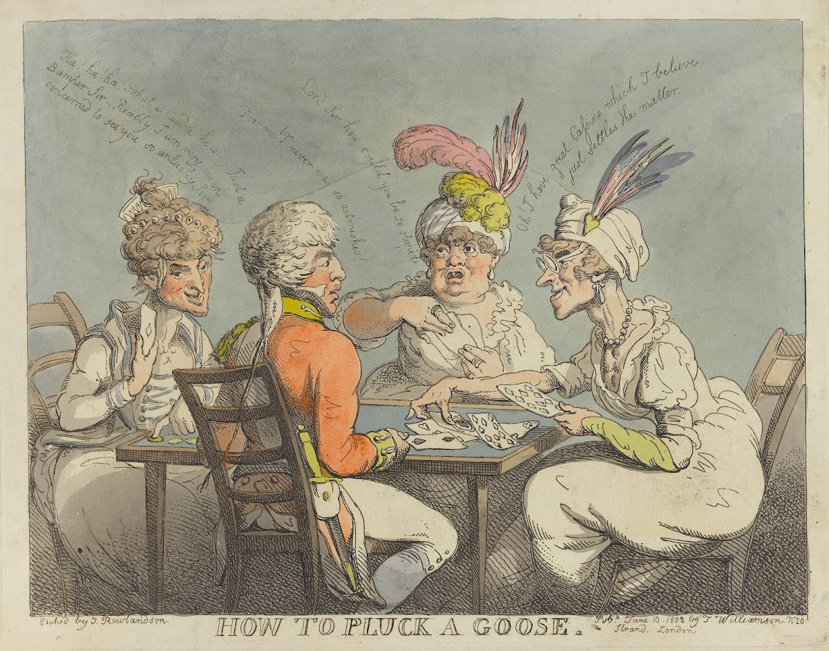 How to pluck a goose 1802