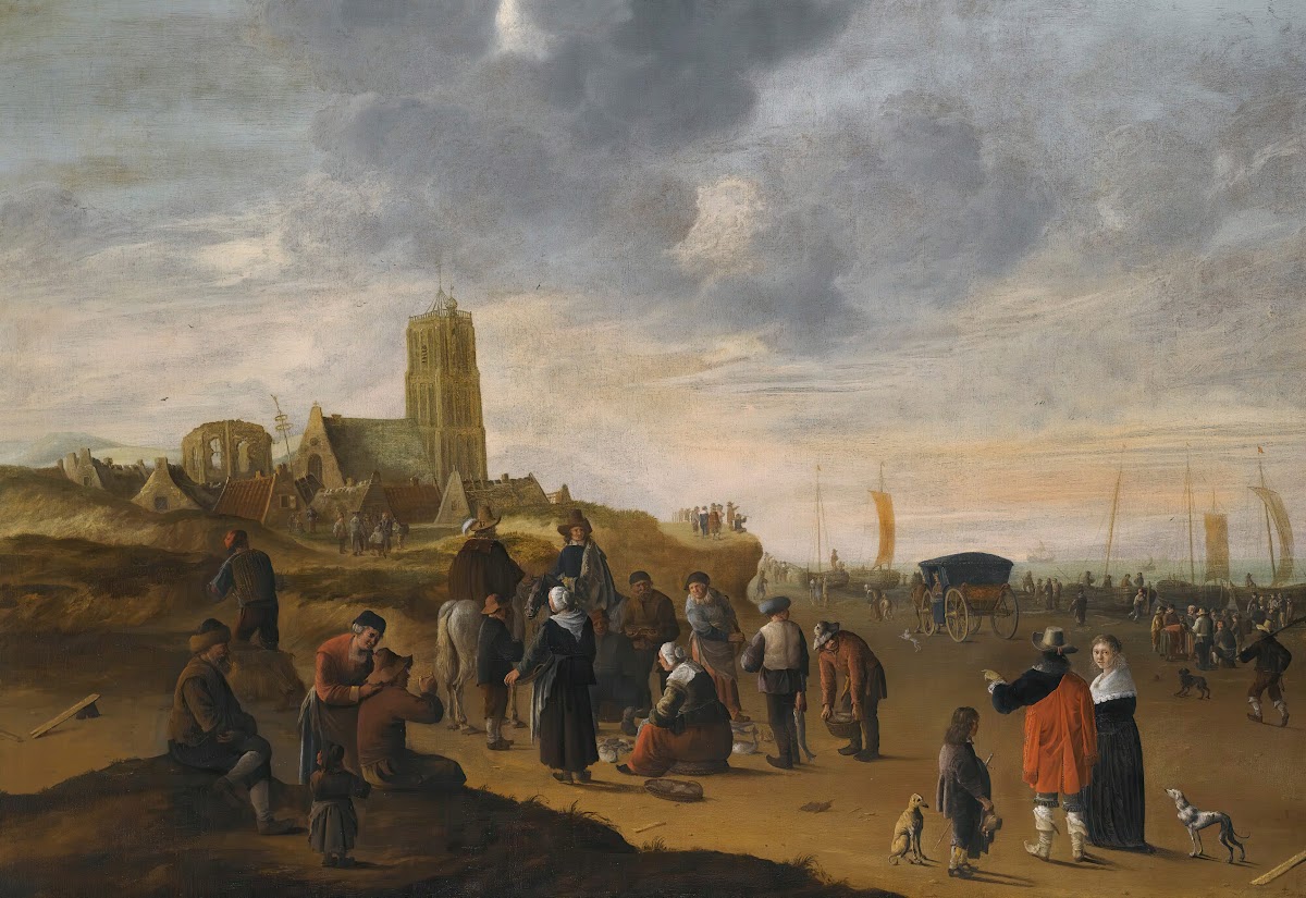 A View Of The BeachAt Scheveningen