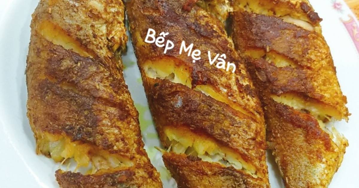 Cá hường 1 nắng muối sả và nghệ chiên