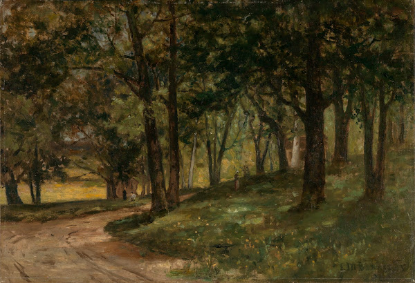 Untitled landscape with trees