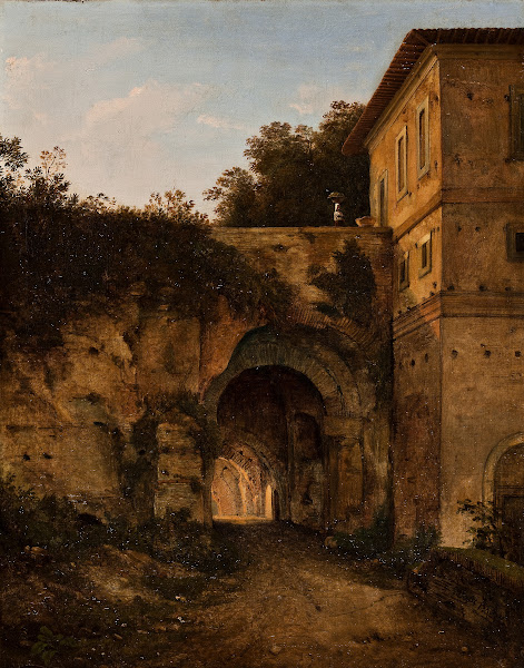Ruins At Forum In Rome The Road From S Bonaventura To Campo Vaccino 1799 1827