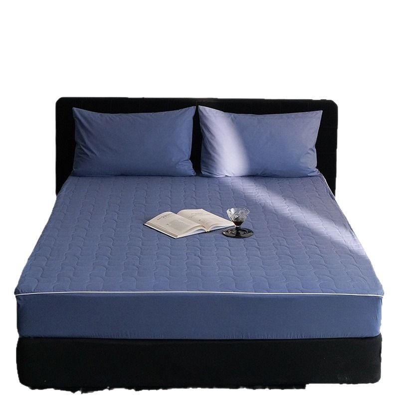 Waterproof cotton mattress protector, quilted