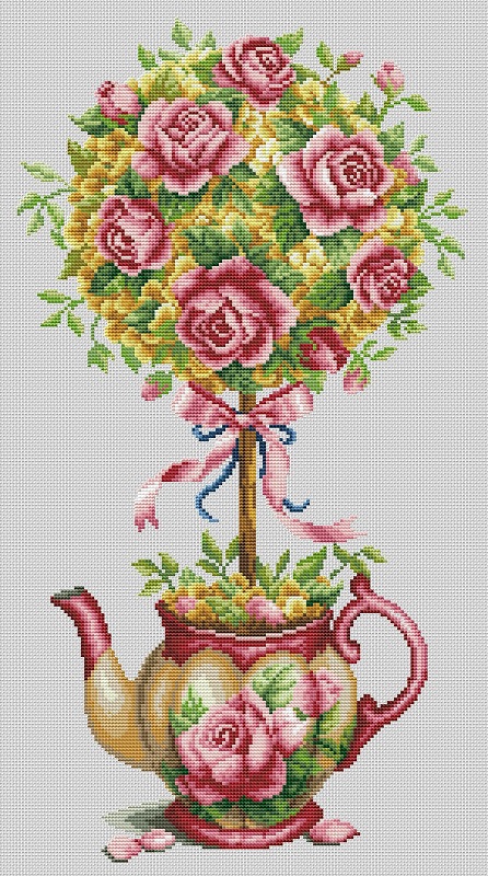 DOME70303 The Rose Pot