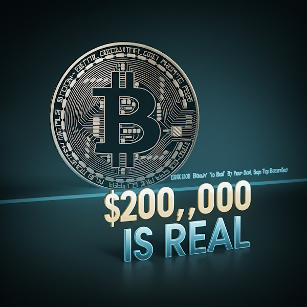 Fresh take: $200,000 Bitcoin 'Is Real' By Year-End, Says Top Researcher