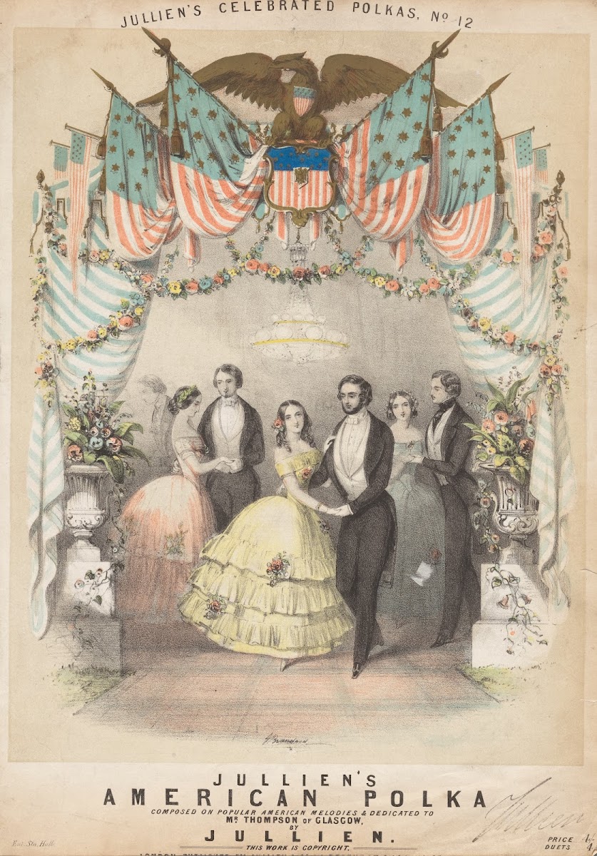 Julliens American polka Julliens celebrated polkas no 12 1840 1859