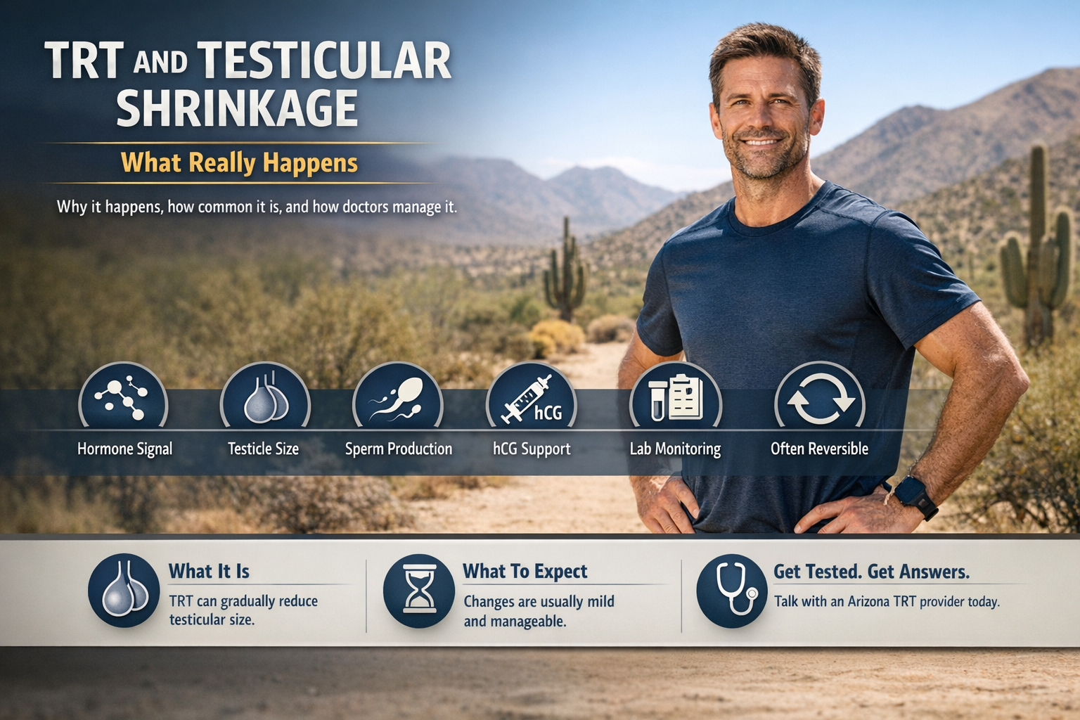 Does TRT Shrink Your Testicles? What Arizona Men Should Know