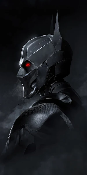 Batman, Armor, Redeyes, Dark, Superhero 4K Wallpaper Background