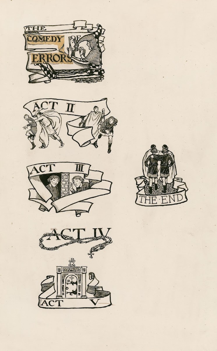 Comedy of errors Headings 1900