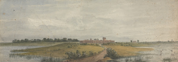 Castle of Ostia and Porte Trojan 1818
