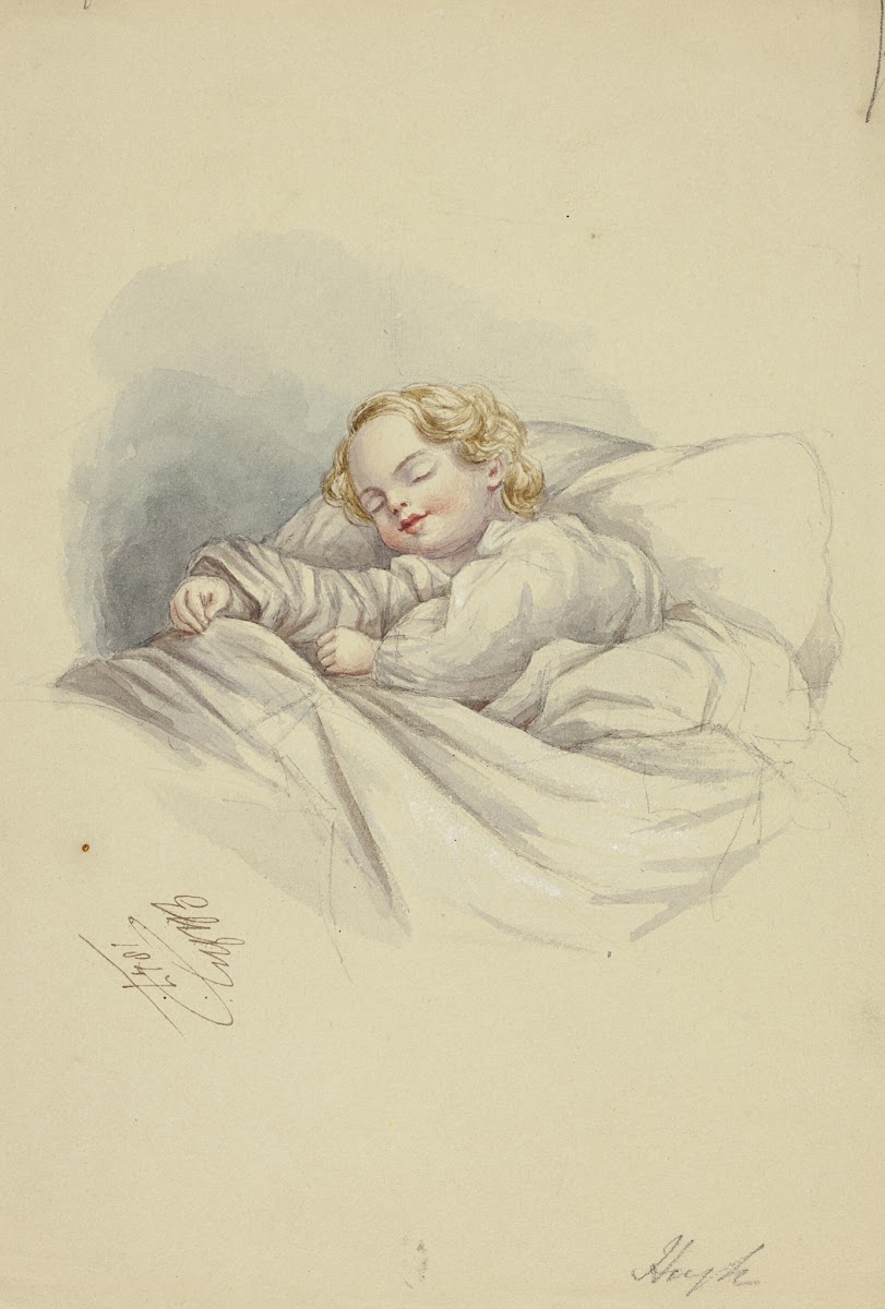 Hugh Sleeping 1847