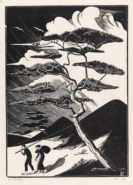 Duinpan met twee figuren 1925
