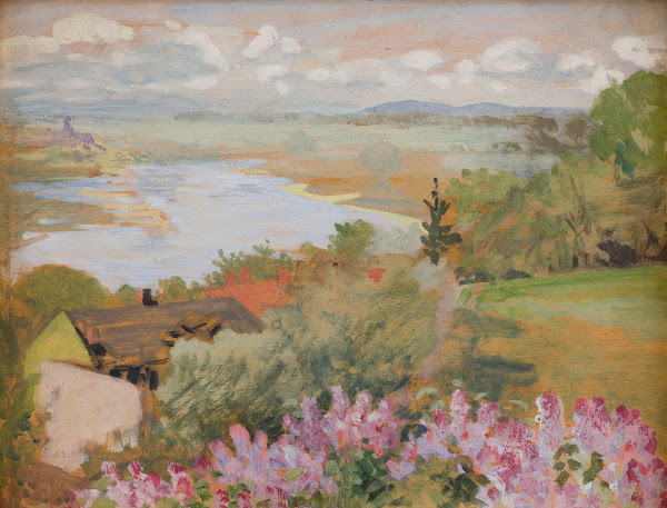 Valley of the Vistula from Zwierzyniec 1905
