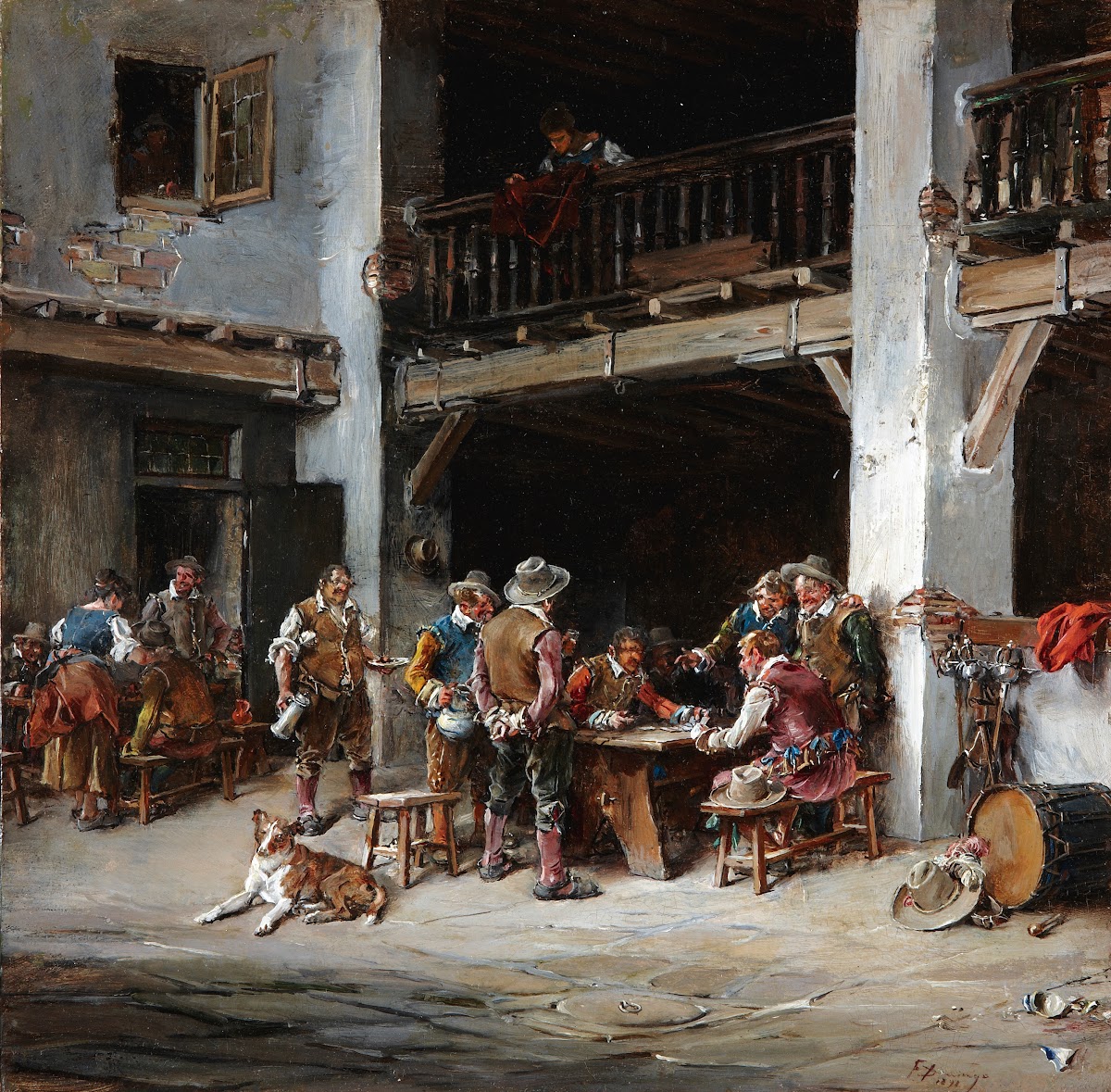 En La Posada In The Tavern 1890