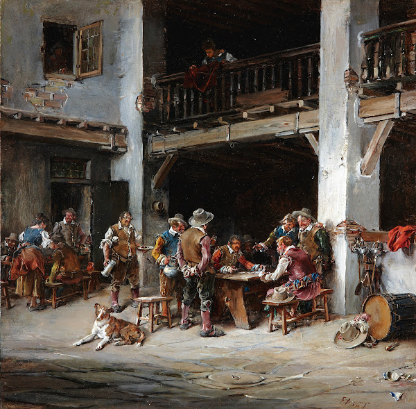 En La Posada In The Tavern 1890