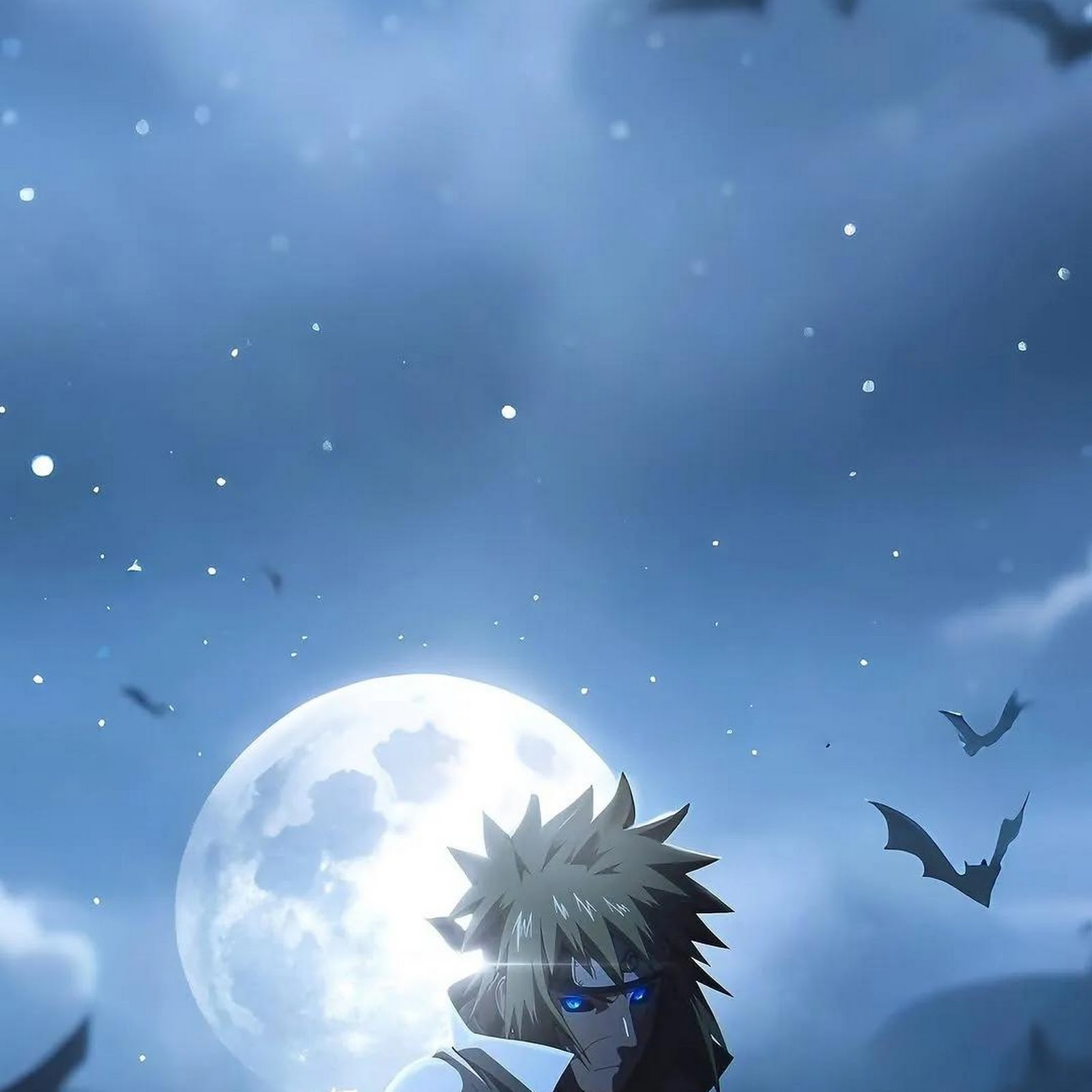 Download Naruto, Minato Namikaze, Anime, Illustration Full HD iPhone
