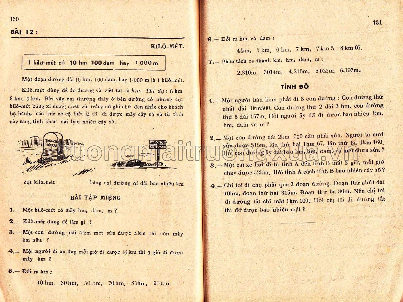 Toán pháp lớp tư (1968) - Trang 67