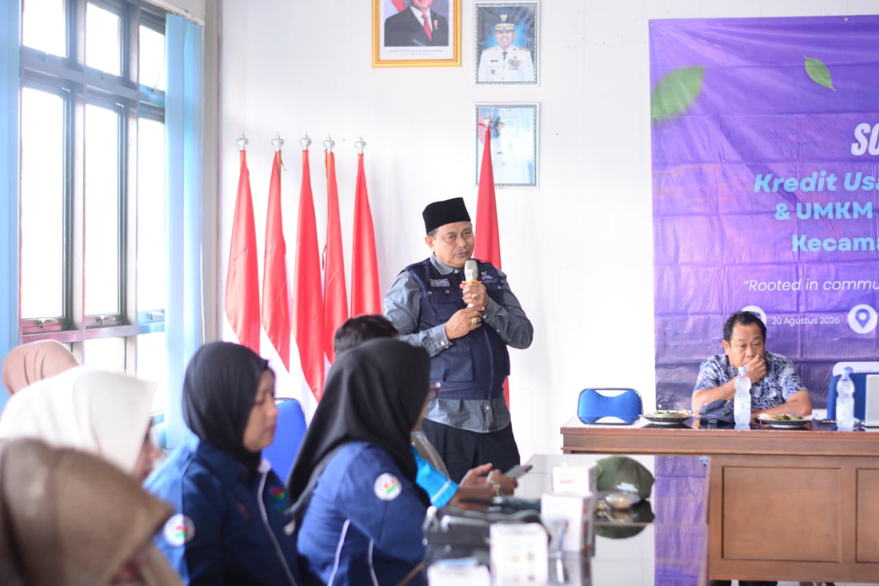 KKN 145 Adhikara UIN Jakarta Dorong Penguatan UMKM melalui Sosialisasi KUR di Kecamatan Pamijahan