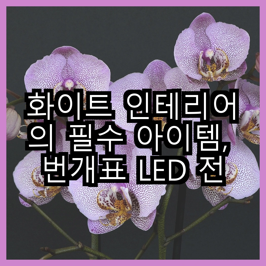 화이트 인테리어의 필수 아이템, 번개표 LED 전구 12W 대 지네전구 줄조명 100구, 어떤 선택이 더 매력적일까? 썸네일