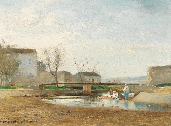 Washerwomen By The River