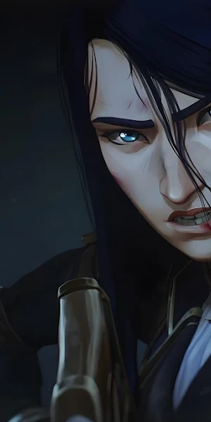 Arcane, Caitlyn, League Of Legends, Animated Series 5K Wallpaper Background