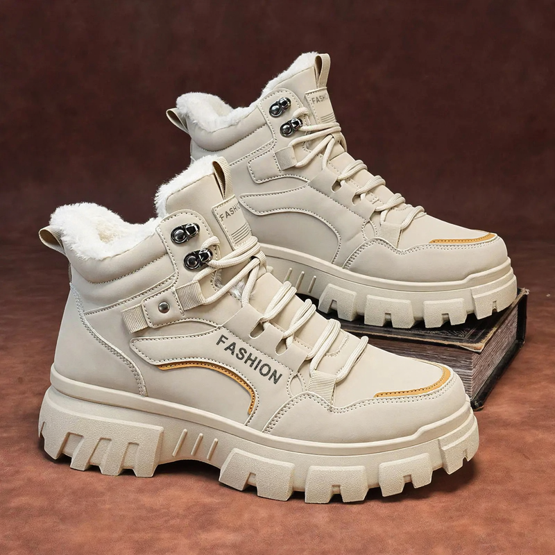 Insulated Men's Work Boots, Outdoor Booties
