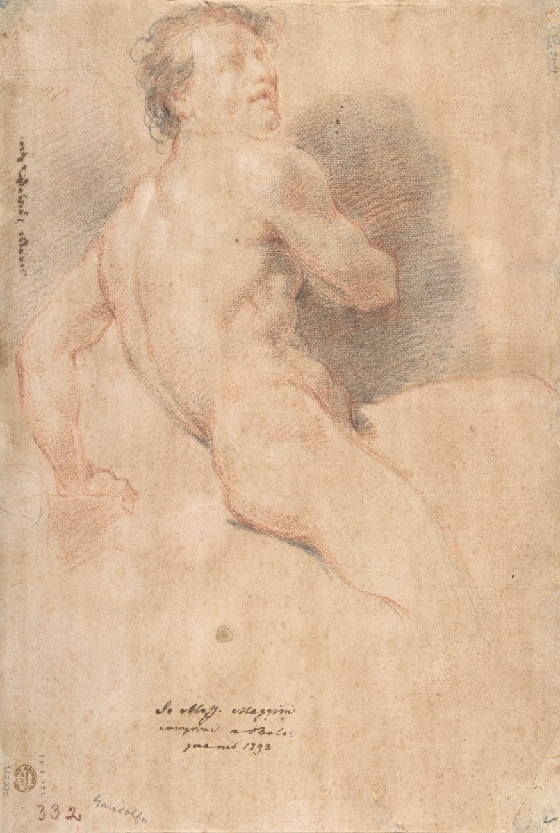 Seated Male Nude 172881