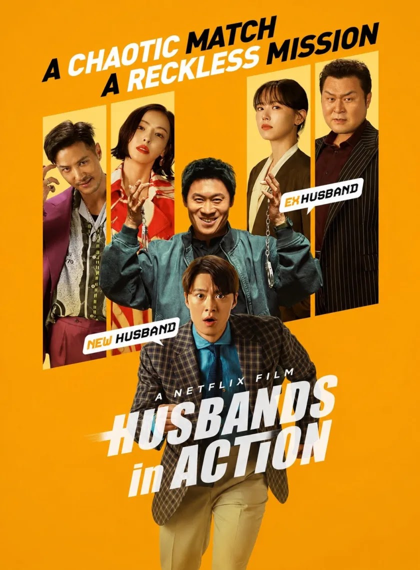 Husbands in Action (2026) (Hindi + English) Dual Audio Hollywood Movie HD ESub