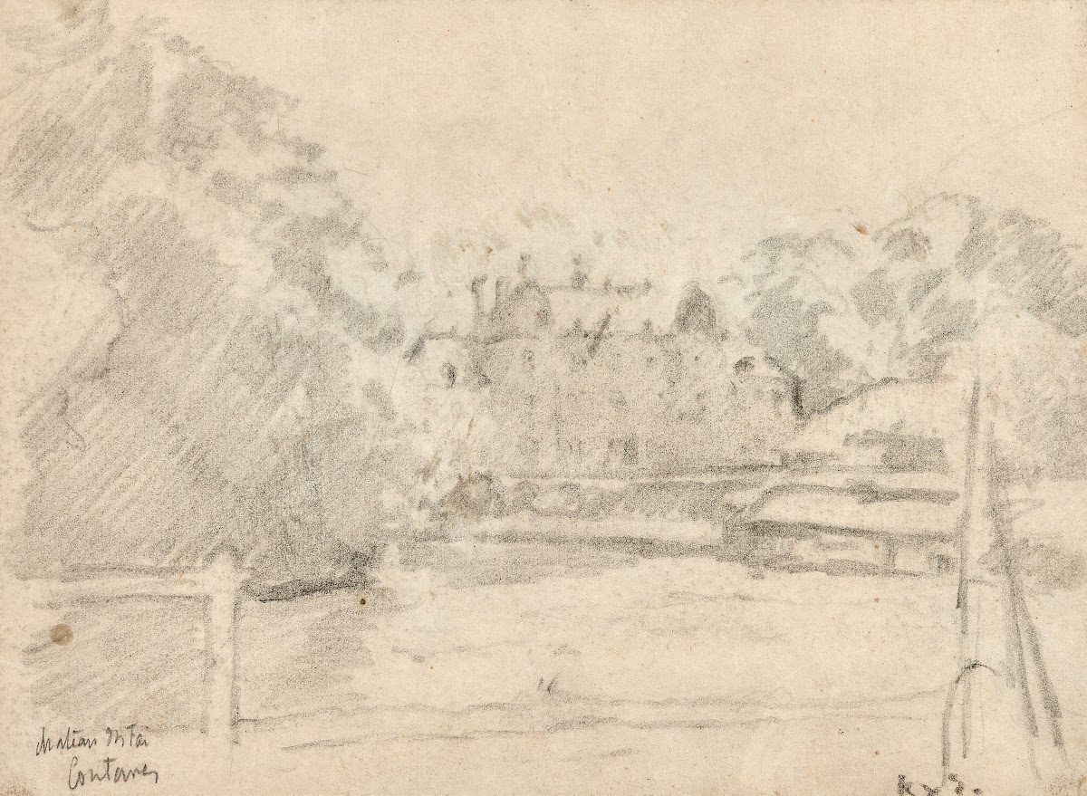 Château dans un paysage