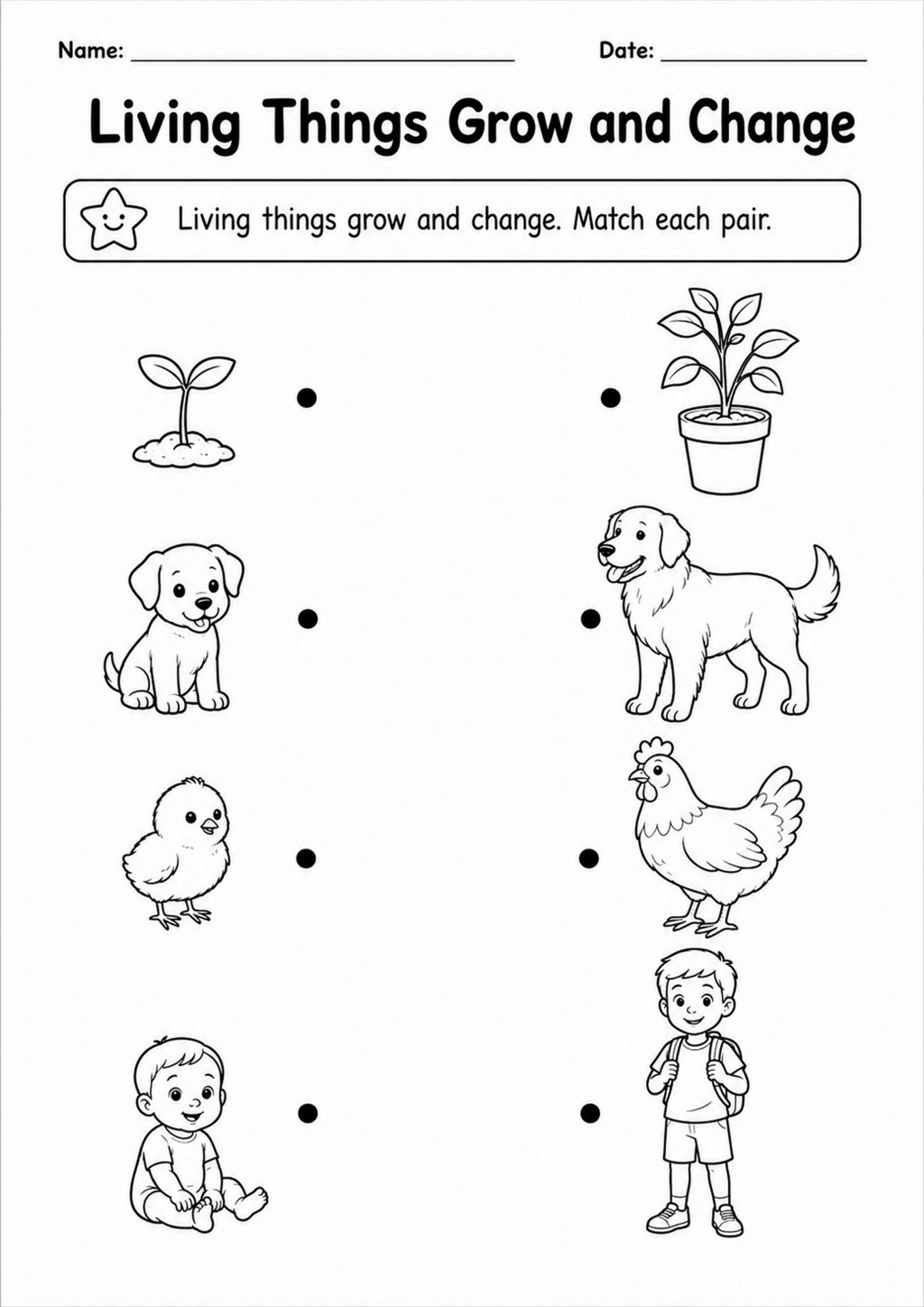 Living Things Grow and Change