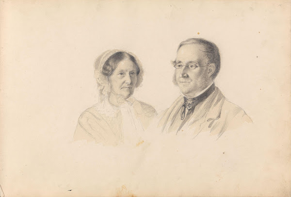 Double portrait Between 1855 and 1859