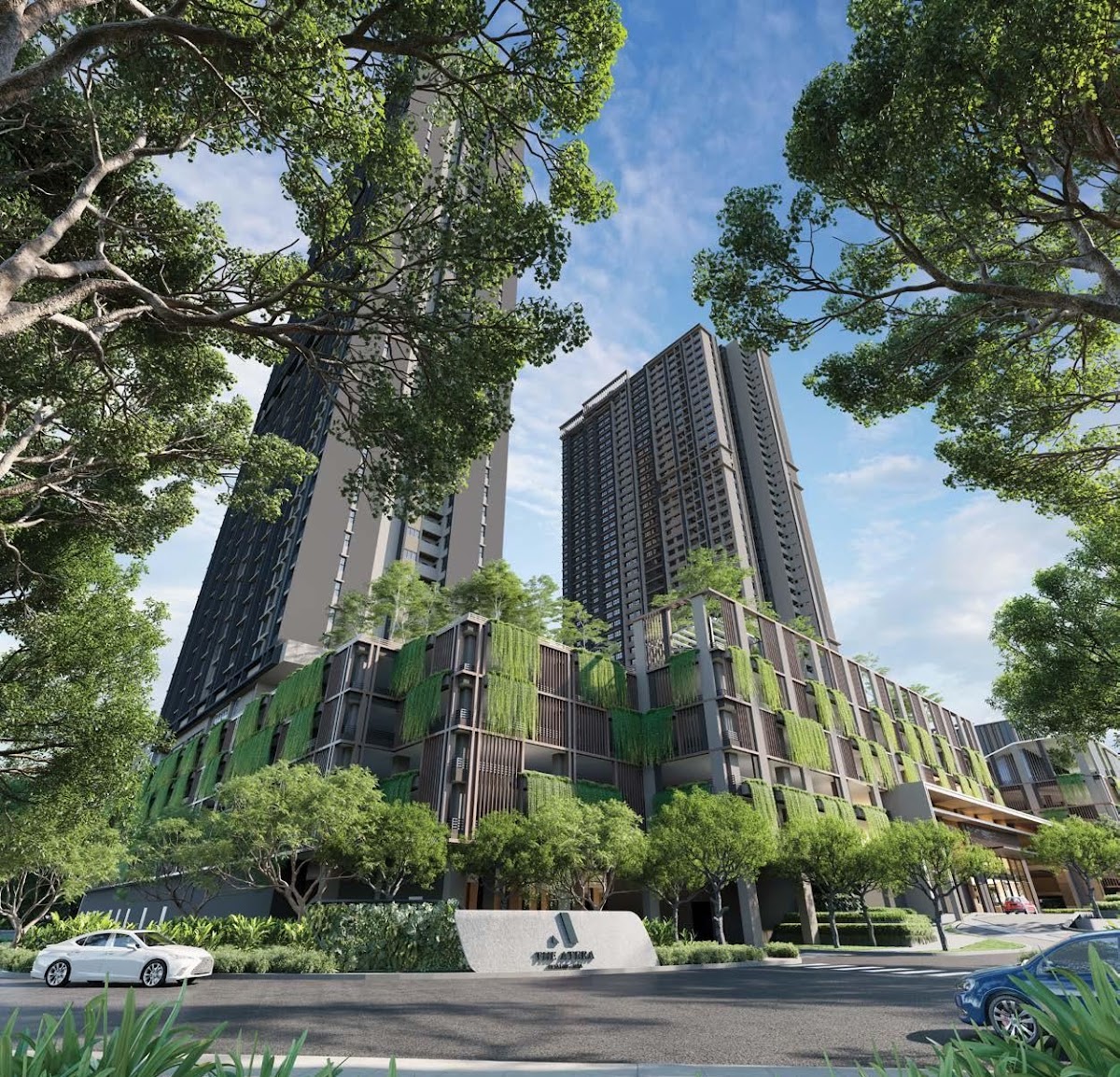 THE ATERA — podium and tower